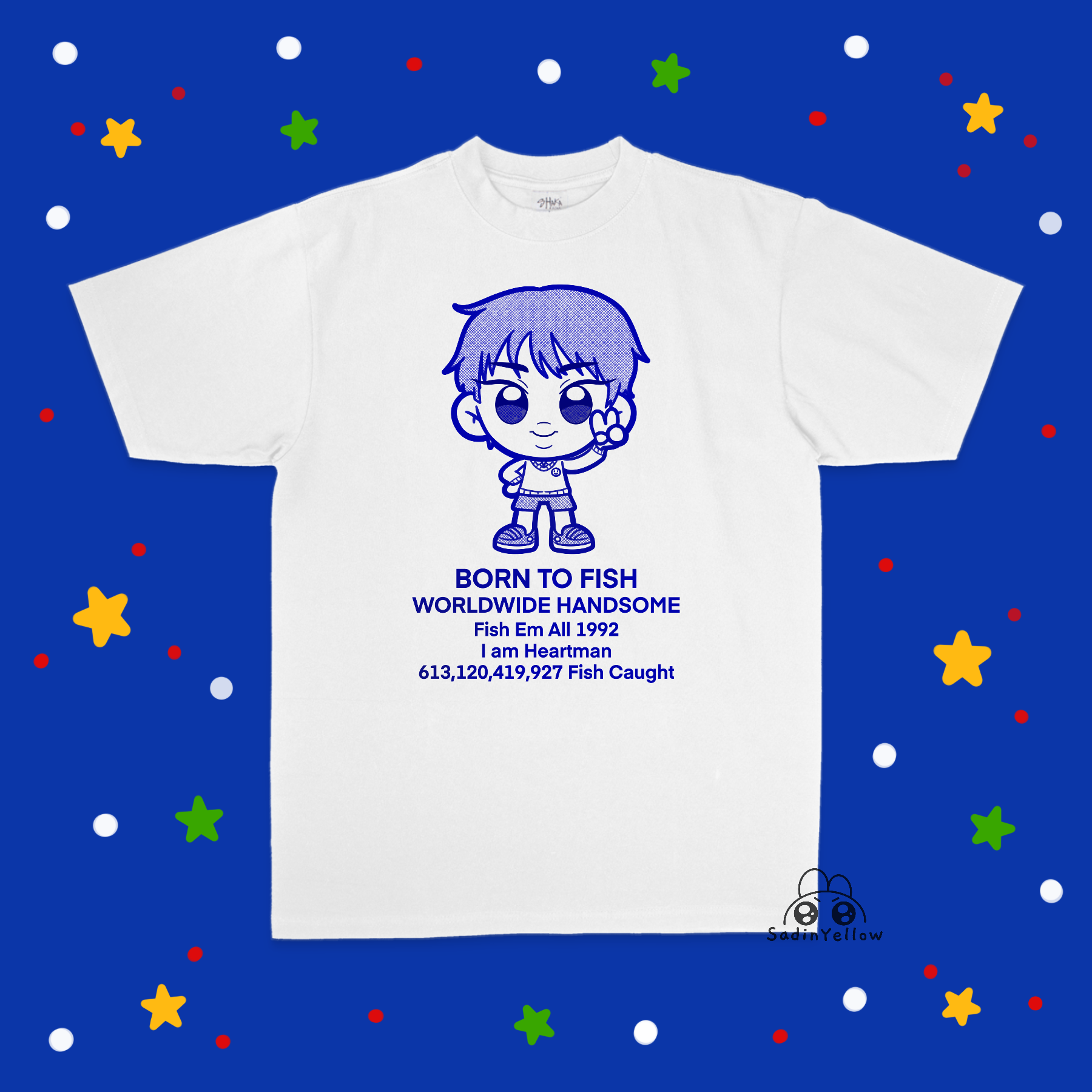 Born to Fish Jin Shirt