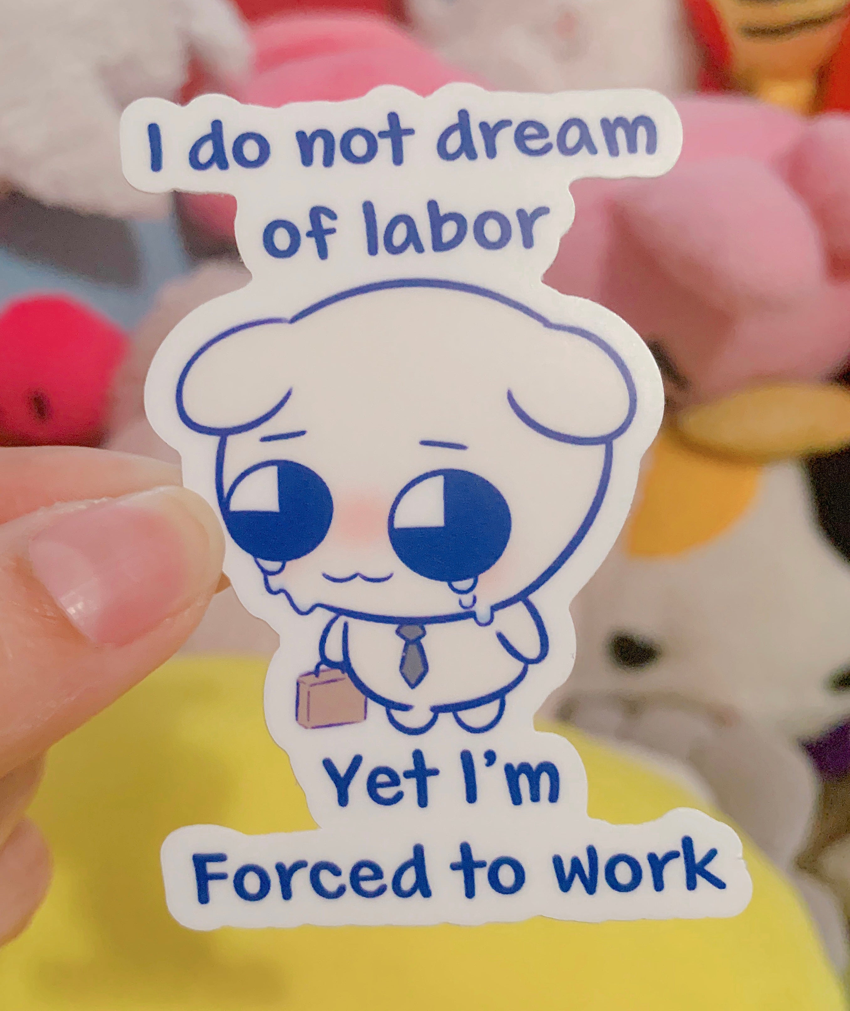 Forced to Work Tyonga Sticker