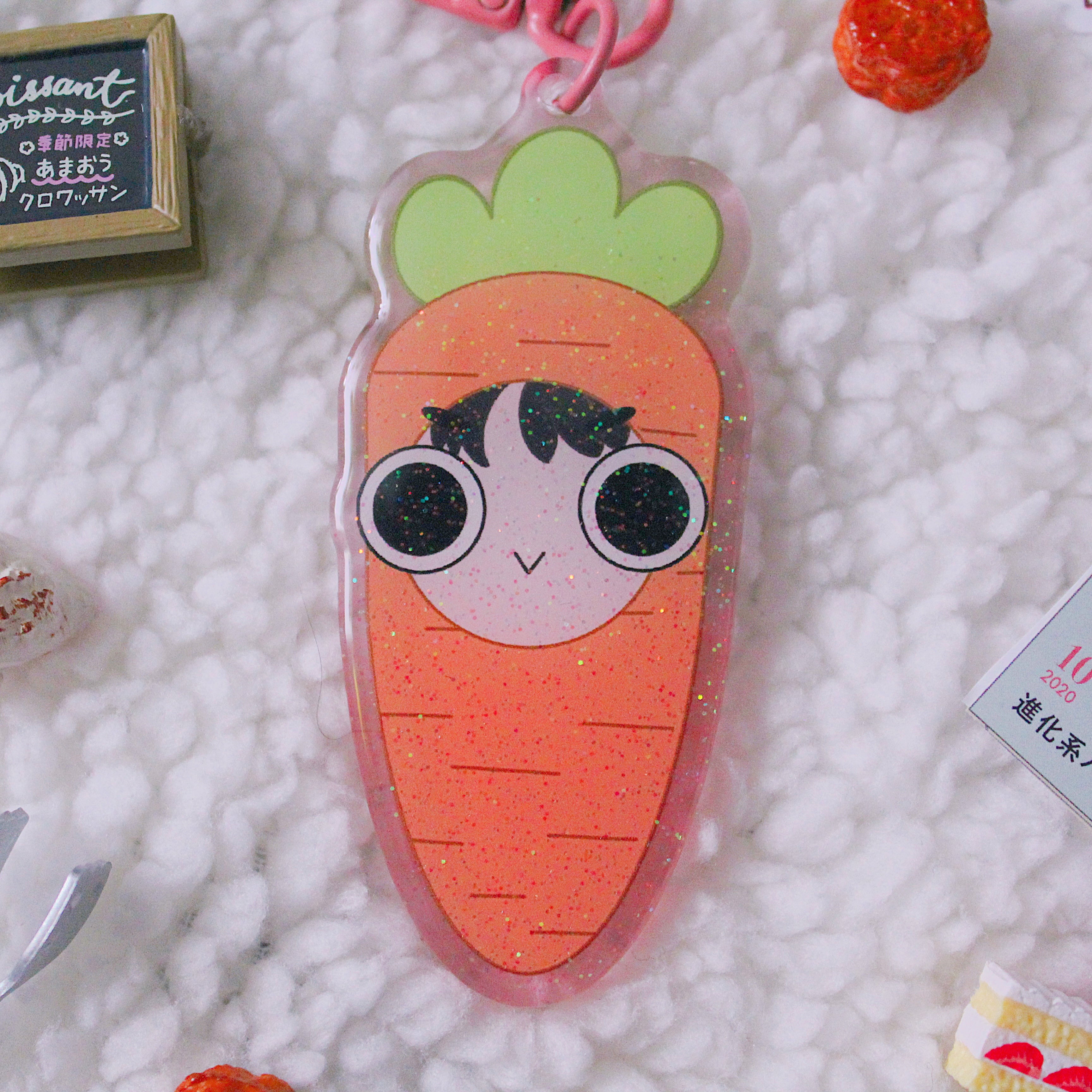 Carrot Koo Koo Pink Charm