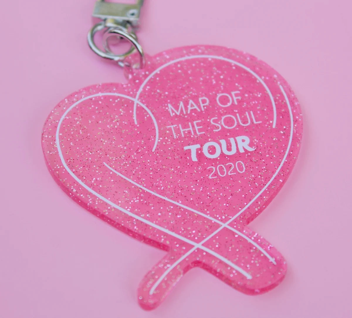 Map of The Soul Tour Keychain