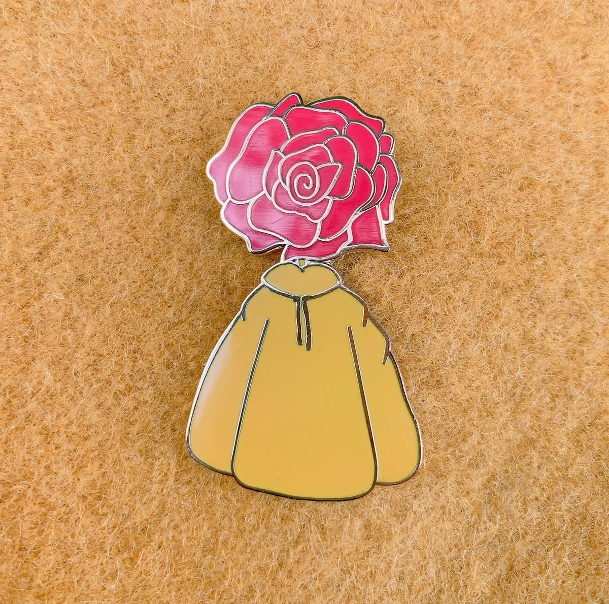Rose Colored Boy Pins